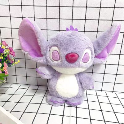 25cm Disney Lilo and Stitch Purple Plush Toys Anime Plushie Creative Kawai Soft Stich Dolls Stuffed 2 - Stitch Plush