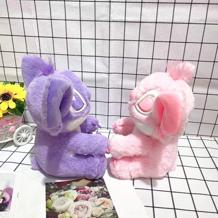25cm Disney Lilo and Stitch Purple Plush Toys Anime Plushie Creative Kawai Soft Stich Dolls Stuffed 4 - Stitch Plush