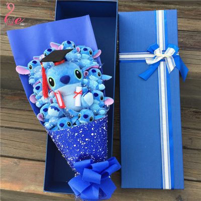 New Stitch Plush Toys Anime Stitch Soft Stuffed Animal Dolls Kawaii Stich Plush bouquets For Kids 1 - Stitch Plush